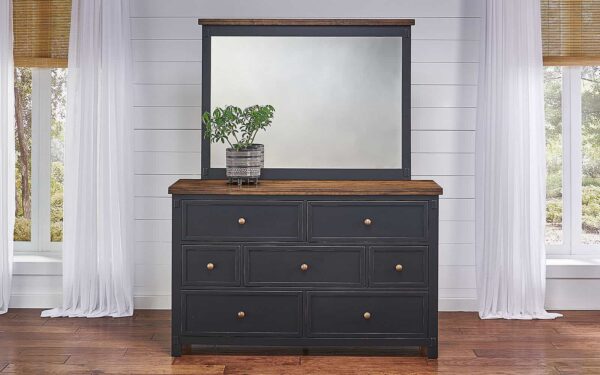 Cabinet with Mirror and Drawer
