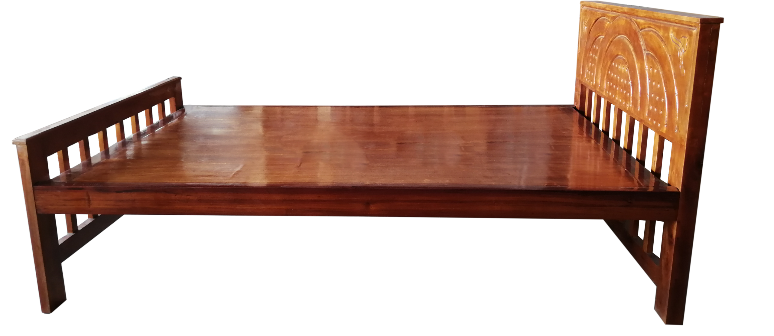 up02 Wooden Cot (4'x6' 1/4")