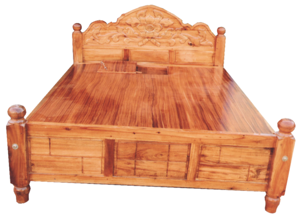 Wooden Cot (4'x6'1/4")